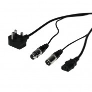W Audio 5m Combi XLR/Power Cable
